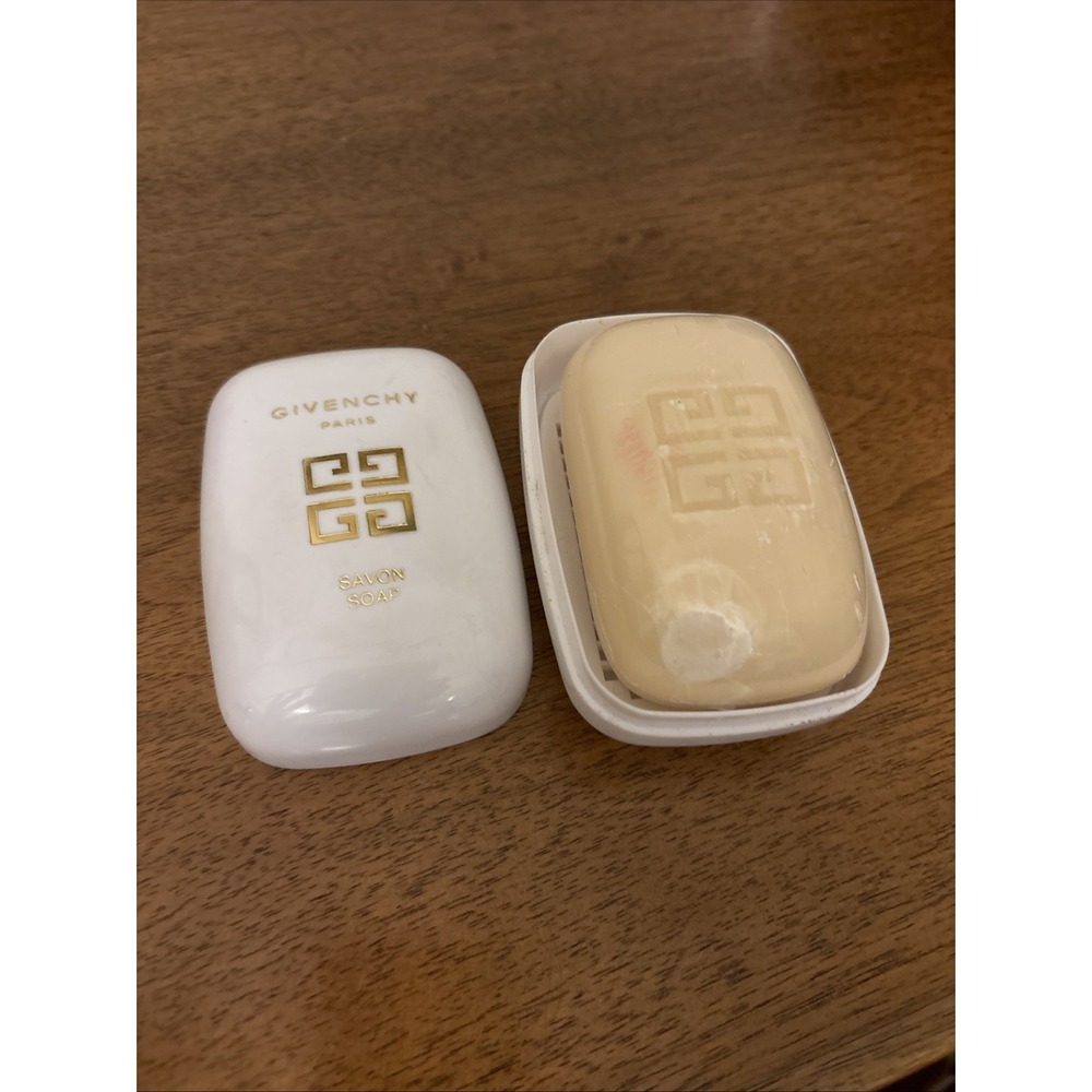 Eau De Givenchy by Givenchy Perfumed Soap with Case 3.5 Oz Sealed, New, Vintage